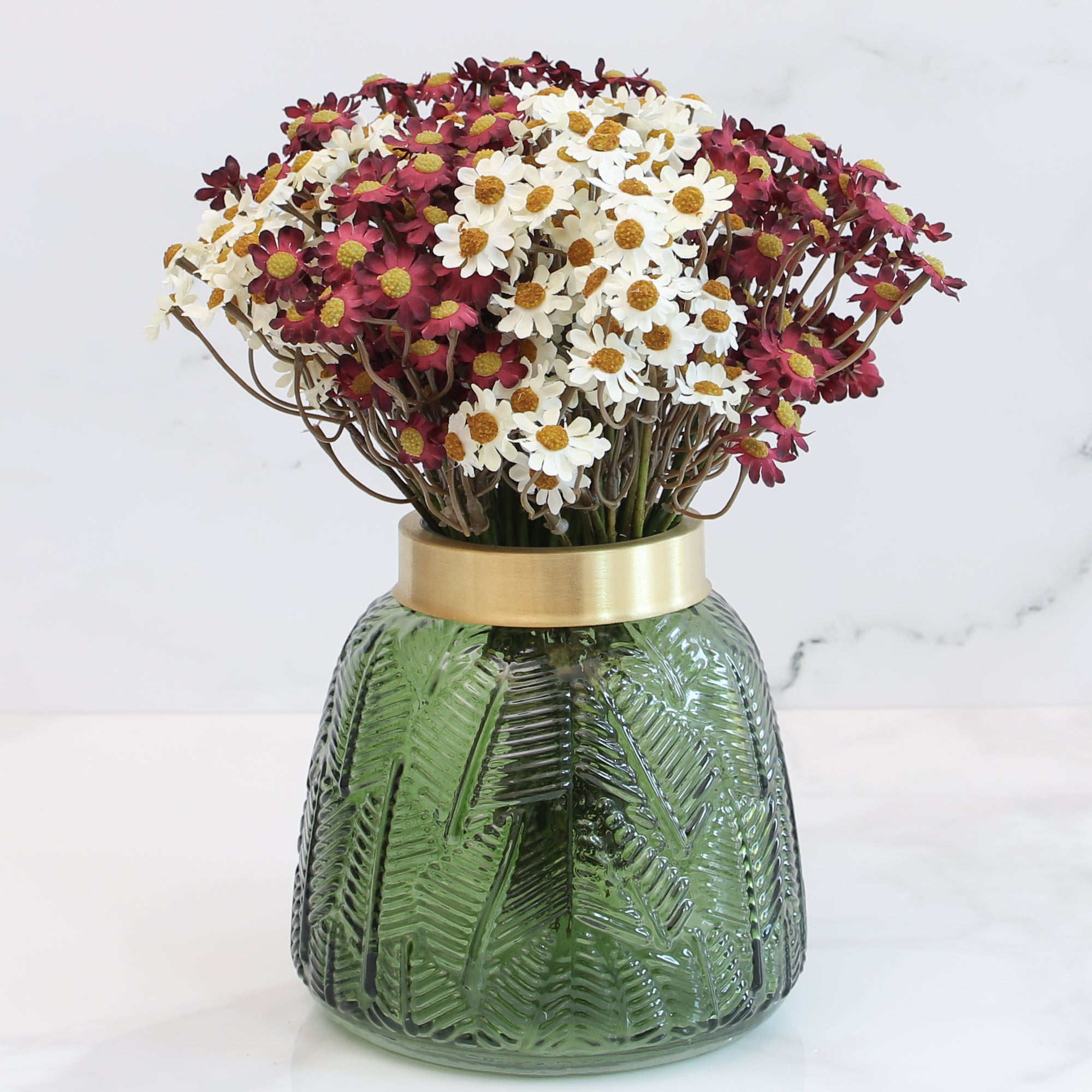 Small Emerald Glass Vase - Image 4