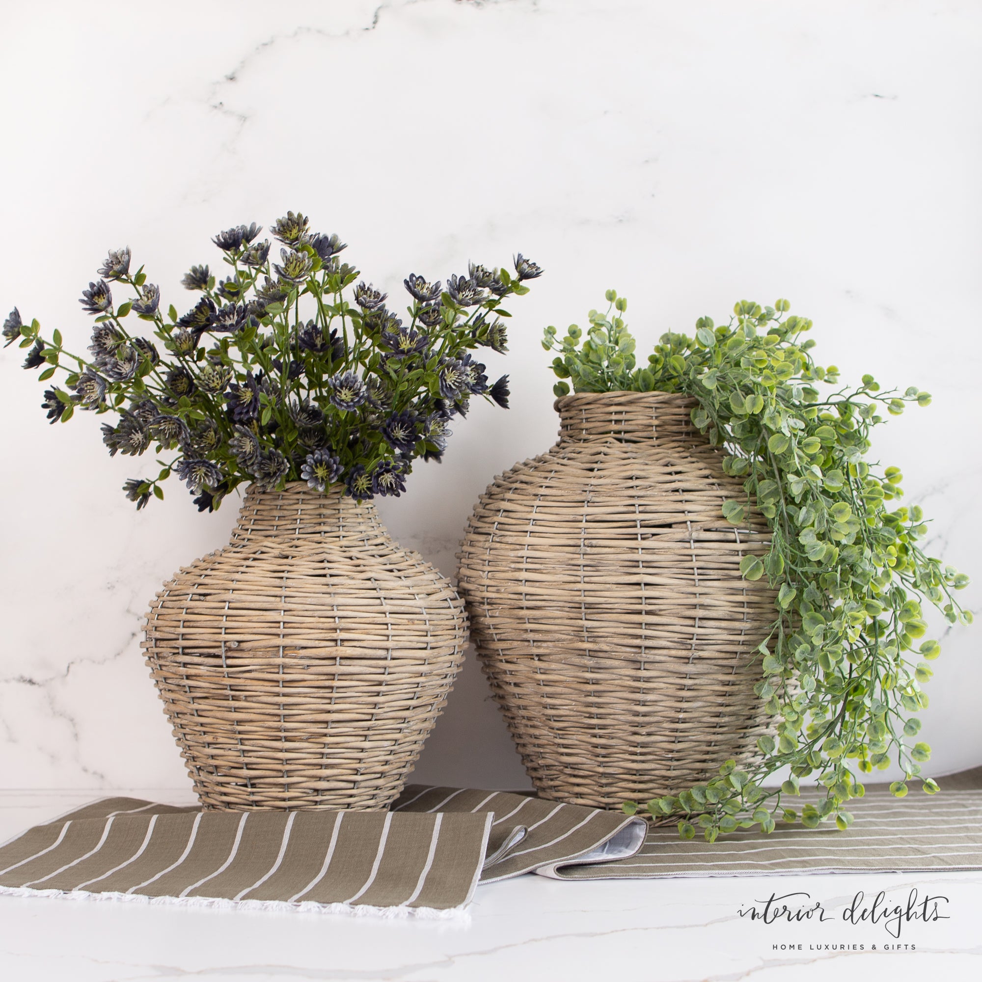 11” or 13.5” Willow Vases- Two Sizes