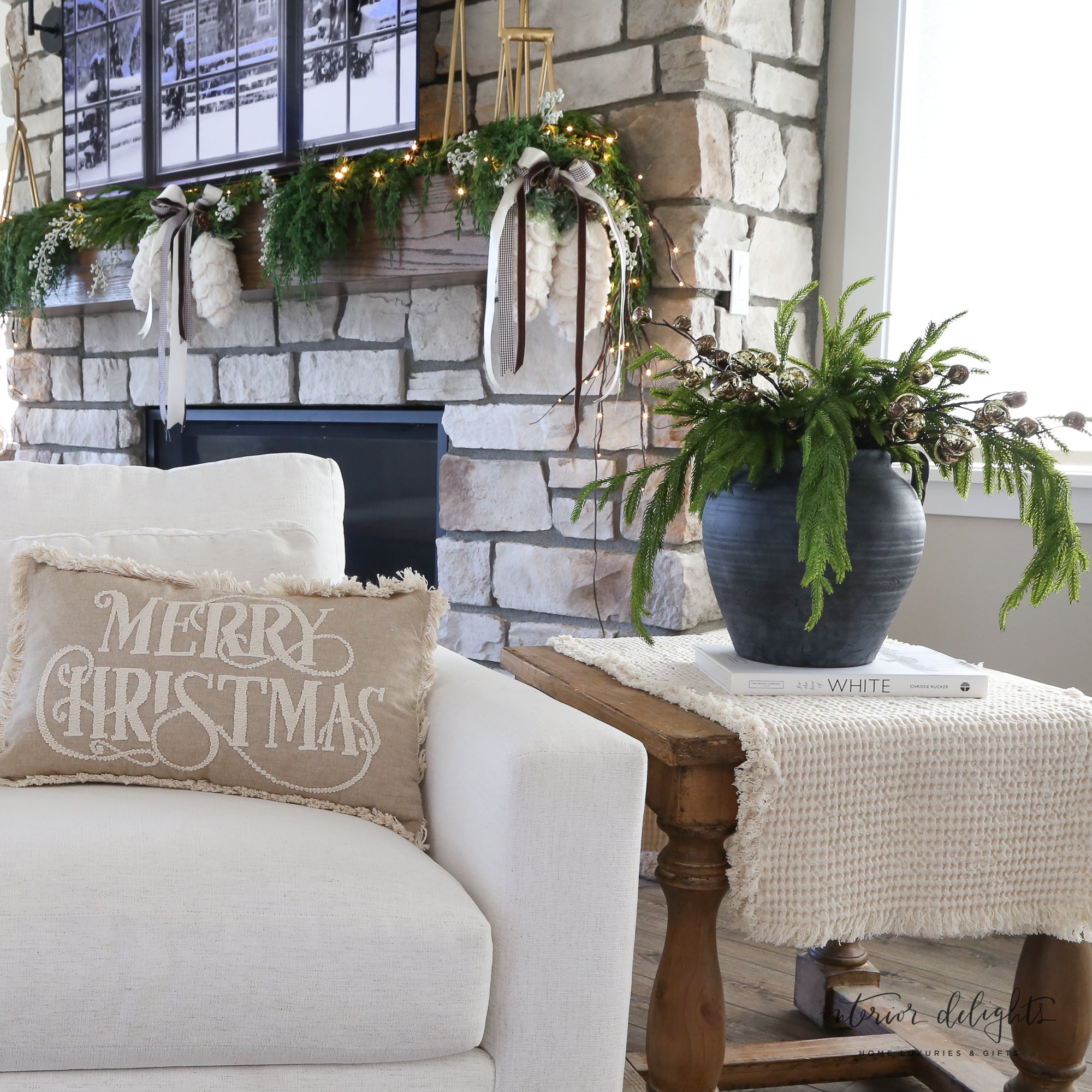 10” Charcoal 4 Handle Vase - Image 3