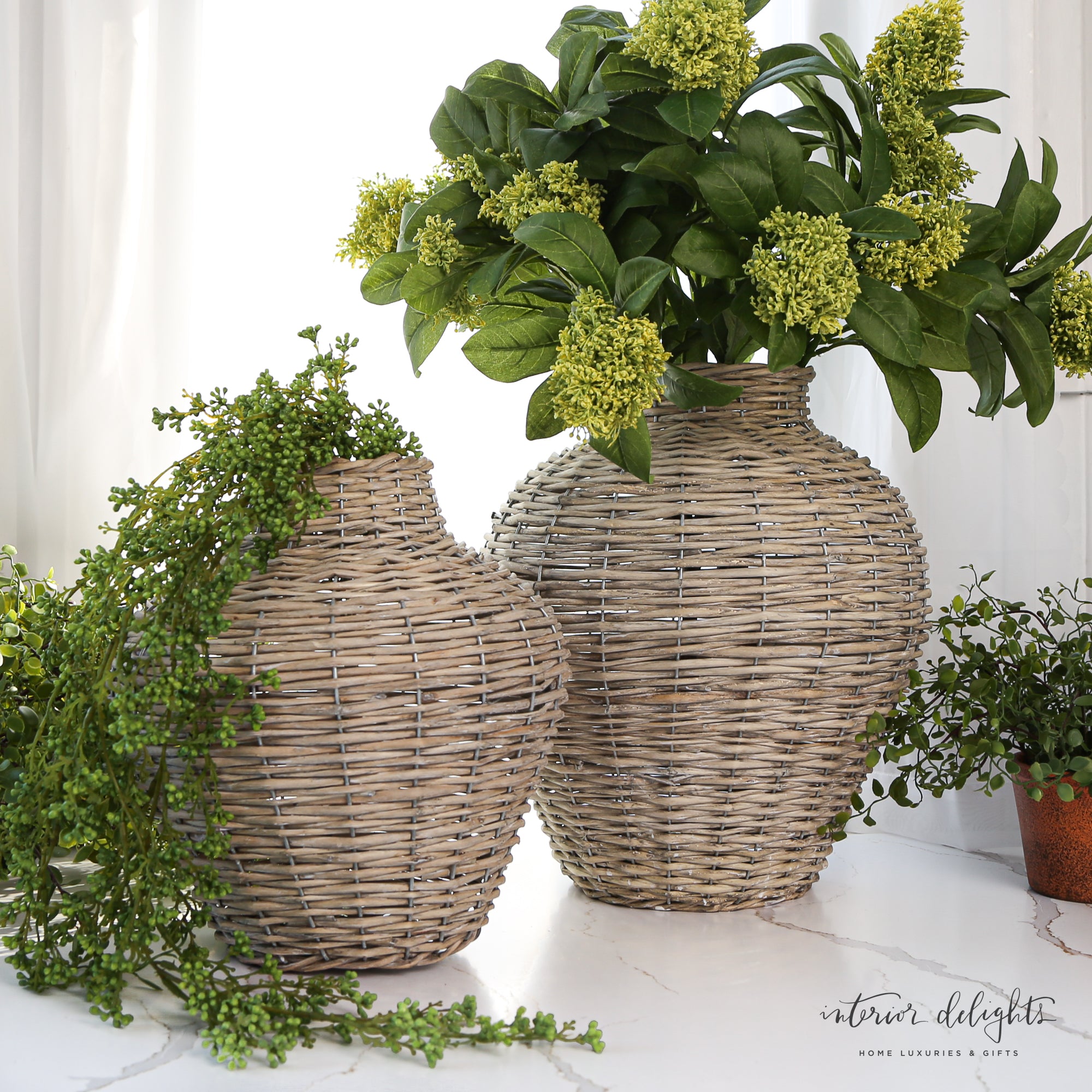 11” or 13.5” Willow Vases- Two Sizes - Image 8